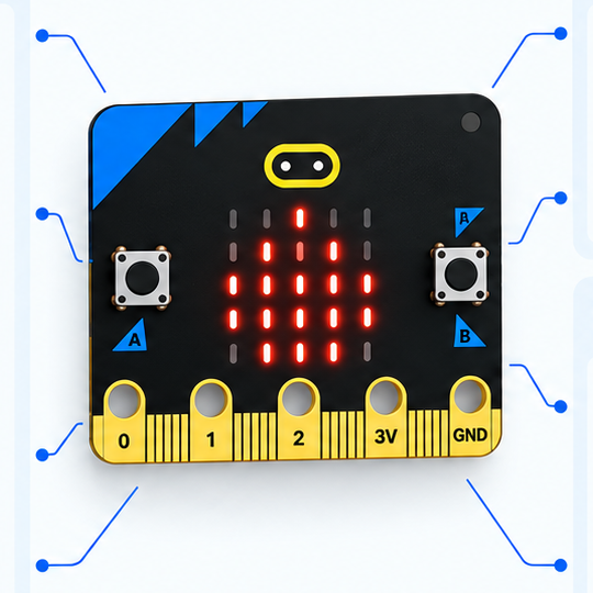 micro:bit 보드 이미지